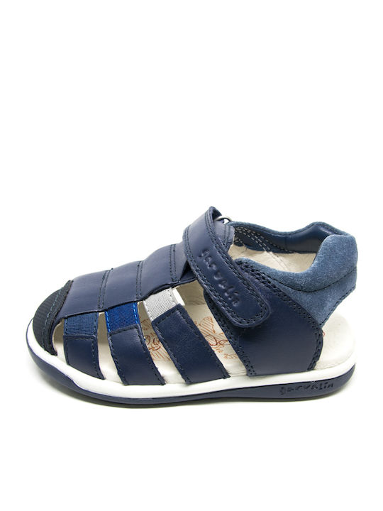 Garvalin Shoe Sandals Anatomic Navy Blue