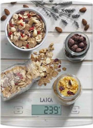 Laica KS1034W Digital Flat Kitchen Scale Up To 5kg Laica KS1034W Digital Flat Kitchen Scale Up To 5kg