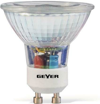 Geyer LED-Lampe 5W für Fassung GU10 und Form PAR16 Warmes Weiß 460lm