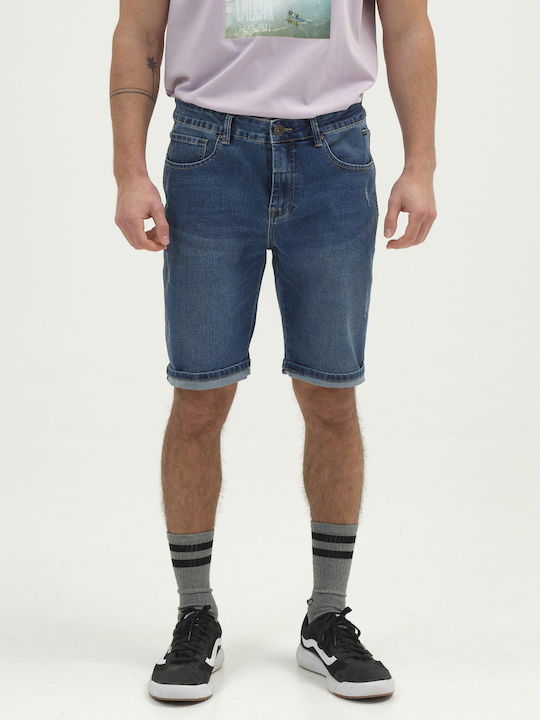 Emerson Men's Shorts Jeans Middle Blue