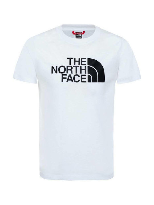 The North Face Kids T-shirt White Youth Easy Tee TNF