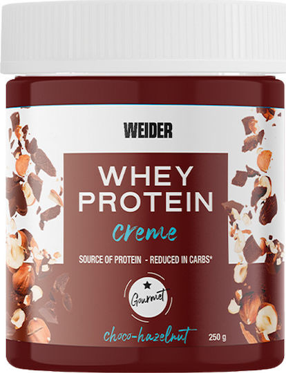 Weider Πραλίνα Whey Protein Cream με Έξτρα Πρωτεΐνη με Chocolate Hazelnut 250gr