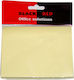 Black Red Sticky Note Pads in Cube Yellow 7.6x10.2pcs