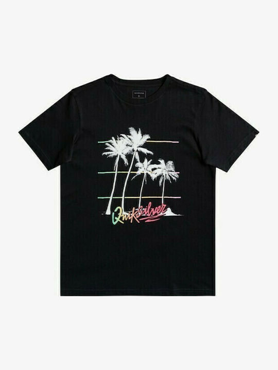 Kids' T-shirt Black Over the Mountain