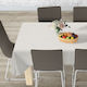 Lino Home Τραπεζομάντηλο Corteo 090 Mocca 140x230εκ.