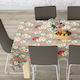 Lino Home Tablecloth Campari 801 Grey 140x230cm
