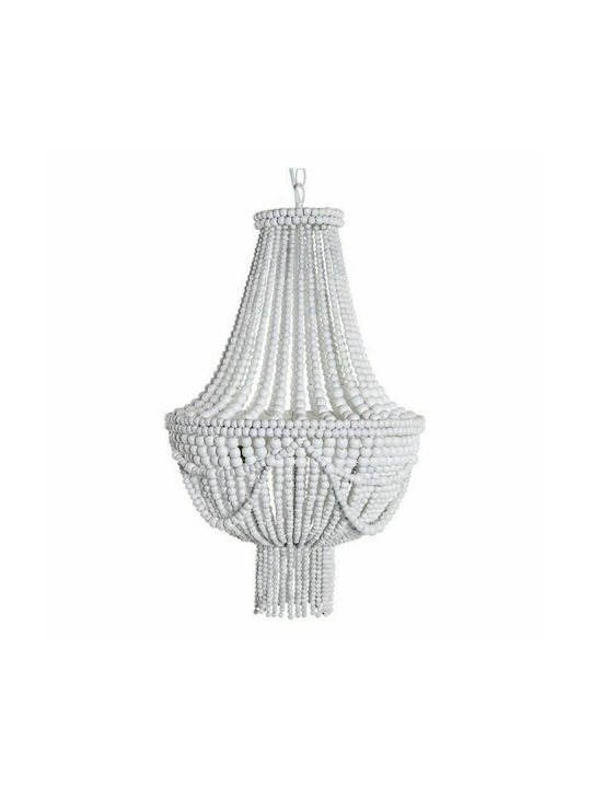 DKD Home Decor Chandelier White 50cm S3009197