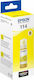 Epson 114 Original InkJet Printer Ink Yellow (C...