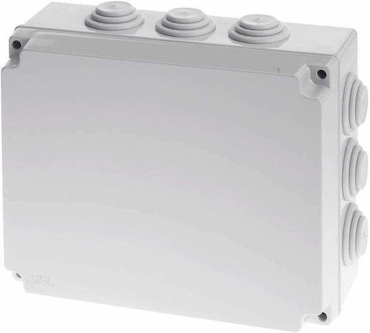 Aca Elektrisches Gehäuse für Außenmontage Verzweigung IP54 in Gray Farbe