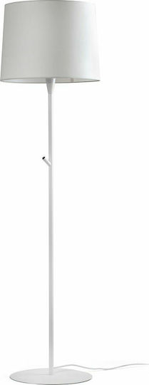 Faro Barcelona Conga Stehleuchte H154xB33cm. mit Fassung für Lampe E27 Weiß