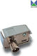 Alcad Plug Coaxial male Silver (66972)