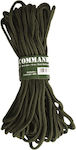 Mil-Tec Commando Rope Seil mit Durchmesser 5mm und Länge 15m Seil 5mm 15m Khaki 15941001-005