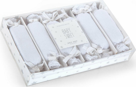 Nef-Nef Homeware Ароматен за гардероб с аромат Бебешко сладко 027657 6бр 70гр