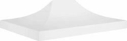 vidaXL Pavillonabdeckung 270gr/m² Weiß mit PVC-...