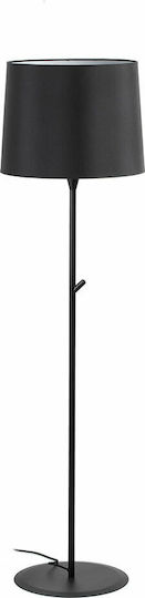 Faro Barcelona Conga Stehleuchte H154xB40cm. mit Fassung für Lampe E27 Schwarz