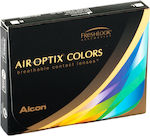 Air Optix Colors 2 Μηνιαίοι Έγχρωμοι Χωρίς Διοπτρία Φακοί Επαφής Σιλικόνης Υδρογέλης