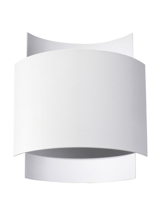 Sollux Impact Modern Lamp Wall with Socket G9 White 40x20x16cm