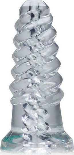 Oxballs Screwd Super Squishy Corkscrew Jackoff Penis Extension Transparent 17.8cm