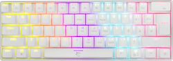 White Shark Shinobi Tastatură Mecanică de Gaming 60% cu Outemu Albastru întrerupătoare și iluminare RGB Alb