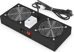 Digitus DN-19 FAN-2-WM-T-SW Ανεμιστήρας Rack