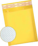 Σετ Φάκελοι Τύπου Σακούλα με Αυτοκόλλητο 10τμχ 16x23.5εκ. σε Κίτρινο Χρώμα 35182-2