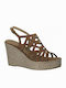 Marco Tozzi Women's Platform Shoes Brown