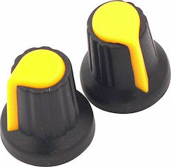 Haitronic Potentiometer Control Rotary Knobs Yellow