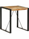 Kitchen Square Table Natural 70x70x75cm