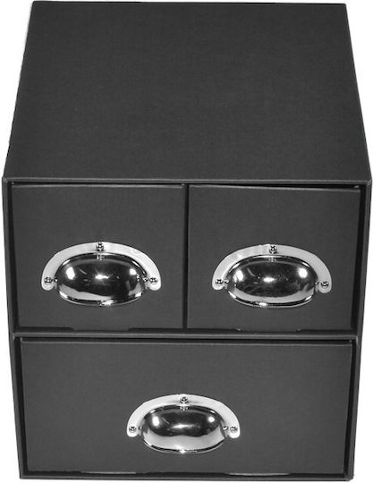 Next Paper Desktop Drawer 3 Positions 22x23x21cm Black Classic
