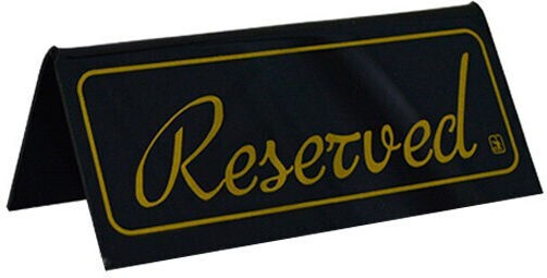 Novatex PG Ταμπελάκι "Reserved" Π16xΥ7cm
