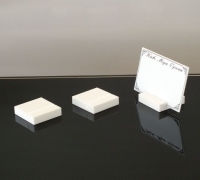 Garibaldi Βάση για Ταμπελάκι Λευκή Π4xΒ4xΥ1cm Garibaldi Βάση για Ταμπελάκι Λευκή Π4xΒ4xΥ1cm