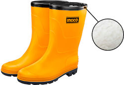 Ingco Non-Slip Safety Wellies Tibia with Fur