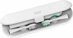 Teesa TSA8011 Θήκη Ταξιδίου Οδοντόβουρτσας Πλαστική Λευκή