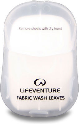 Lifeventure Fabric Wash Leaves Сапун за Почистване за Къмпинг 62003