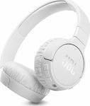JBL Tune 660NC JBLT660NCWHT Wireless/Wired On Ear Headphones with 44hours hours of operation and Quick Charge Whita