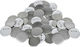 vidaXL Safety Pins in Silver color Pins Brooches 25mm 500pcs
