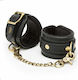 Fifty Shades of Grey Bound to You Faux Leather Wrist Cuffs Handcuffs in Black Color