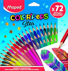 Maped Color'Peps Star 72τμχ