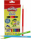 Hasbro Play-Doh Farbstift-Set mit dicker Spitze...