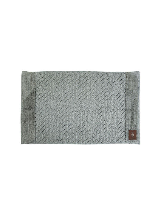 Greenwich Polo Club Badematte Baumwolle Rechteckig 2587 220760902587 Grey 50x80cm