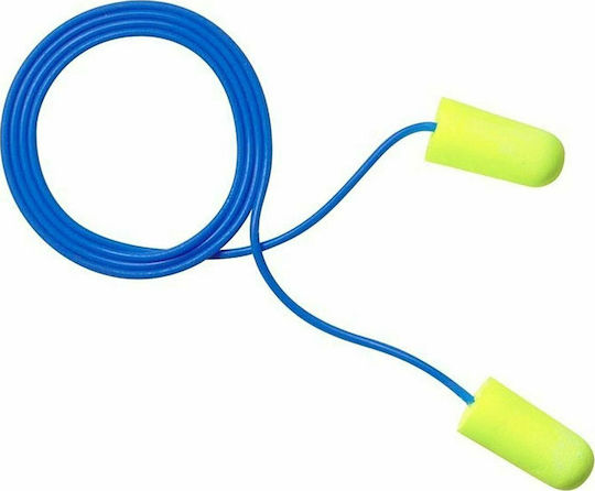 3M E-A-R E-A-Rsoft Earplugs with Safety Cord in Yellow Color 70071544046