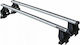 Menabo Car Roof Bars Aluminum for Nissan Note 5D Set with Roof Rack Legs Silver