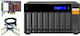 QNap Θήκη για 8 Σκληρούς Δίσκους 3.5" SATA III με σύνδεση Mini SAS
