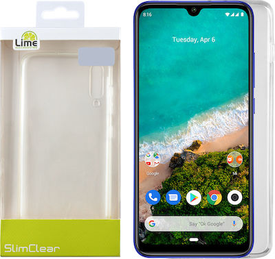 Lime Slimclear Book Σιλικόνης Διάφανο (Xiaomi Mi A3)