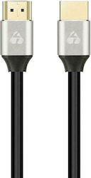 Powertech HDMI 2.0 Cablu HDMI de sex masculin - HDMI de sex masculin 5m Negru