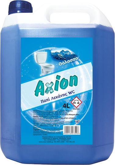 Axion Professionell Flüssigreiniger Toilette mit Duft Seeanemone 4lt