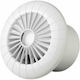 AirRoxy Arid Επιτοίχιος Εξαεριστήρας 150mm Λευκός