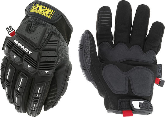 Mechanix Wear ColdWork M-Pact Waterproof Gloves for Work Black Synthetic Leather Multi-tasking 1pcs