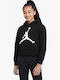 Παιδικό Φούτερ Μαύρο Jumpman