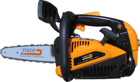 Visco Parts Gasoline Chainsaw 3kg with Blade Carving Blade 25cm and Easy Start
